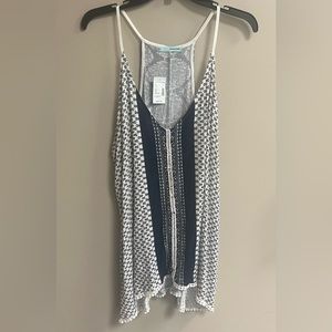 Maurice’s boho style tank top, XL, NWT